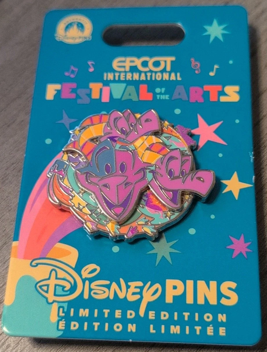 Disney Festival of the Arts 2025 Many Faces Of Figment LE 4000 Pin New Pin