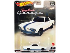 Hotwheels HCJ84 1966 Chevrolet Corvair Yenko Stinger White with Blue