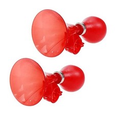 ABS Air Horn for Children's Cycles, Funny Plastic Bike Bugle Clown Horn Red