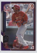 2015 Bowman Purple 172/250 Xavier Scruggs #145 3q5