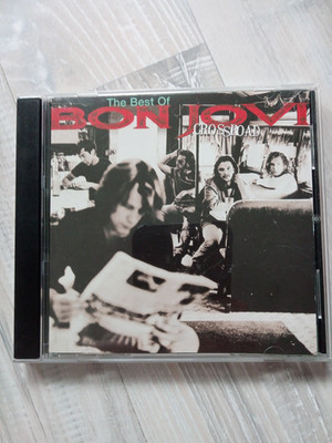 CD The Best of Bon Jovi Crossroads Livin Prayer Blaze Glory Runaway Dead Alive