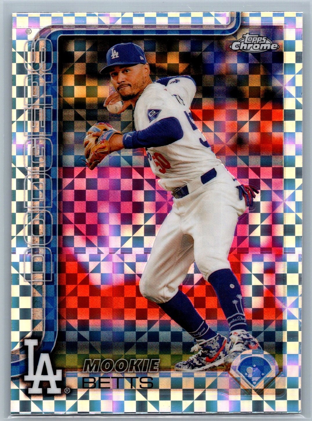 2025 Topps Chrome - Mookie Betts #50 X-Fractor