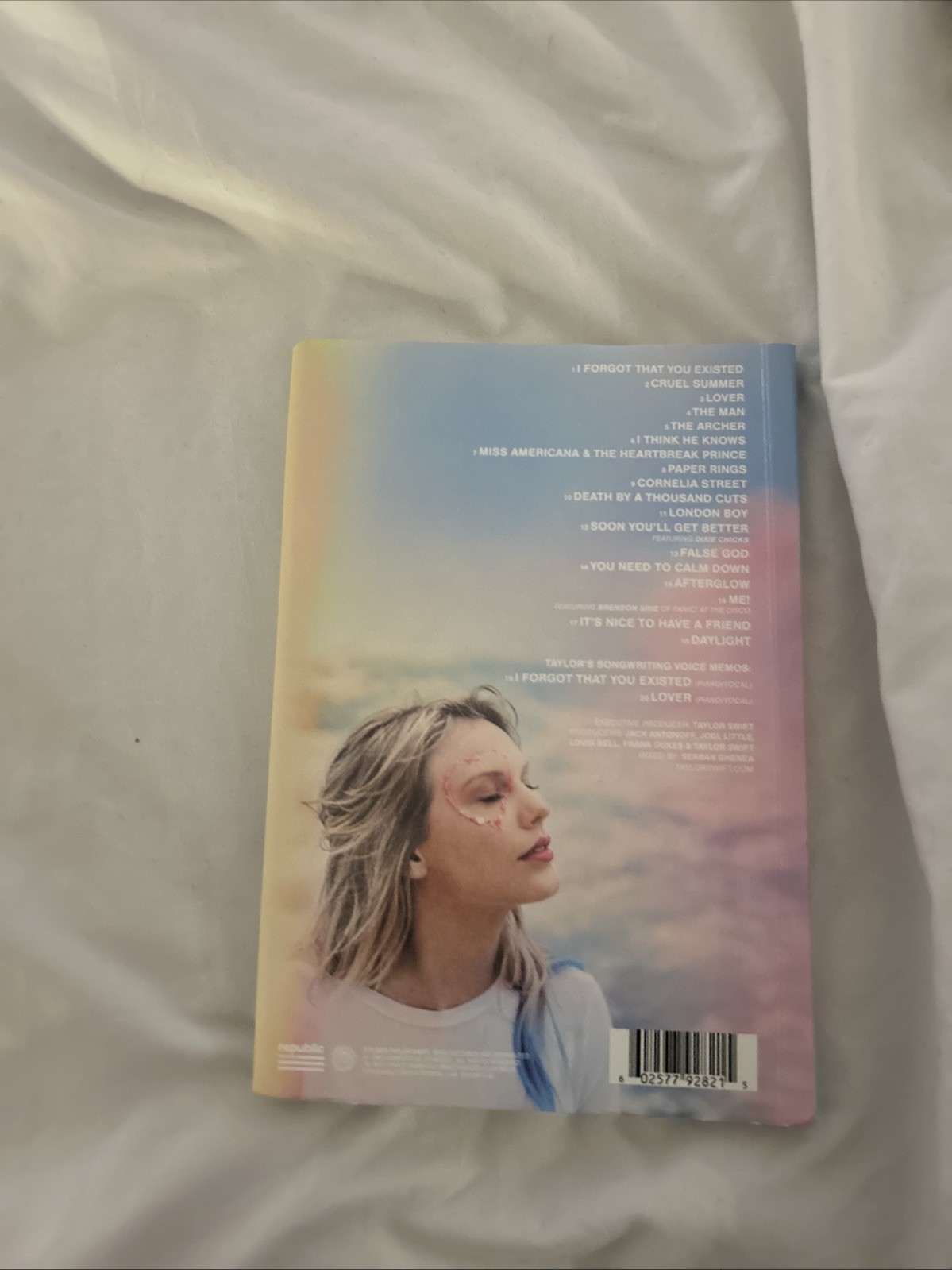 Taylor Swift 'Lover' Deluxe Journal Edition CD Version 3