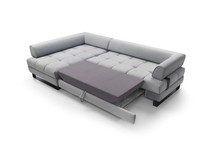 Ecksofa Luxus Sofas Couchs MöBel Neu Stoff Leder Couch Wohnzimmer L-Form MöBel