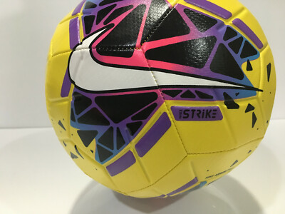 Nike Strike Soccer Ball Yellow/Black/Purple / SC3639 710 | eBay