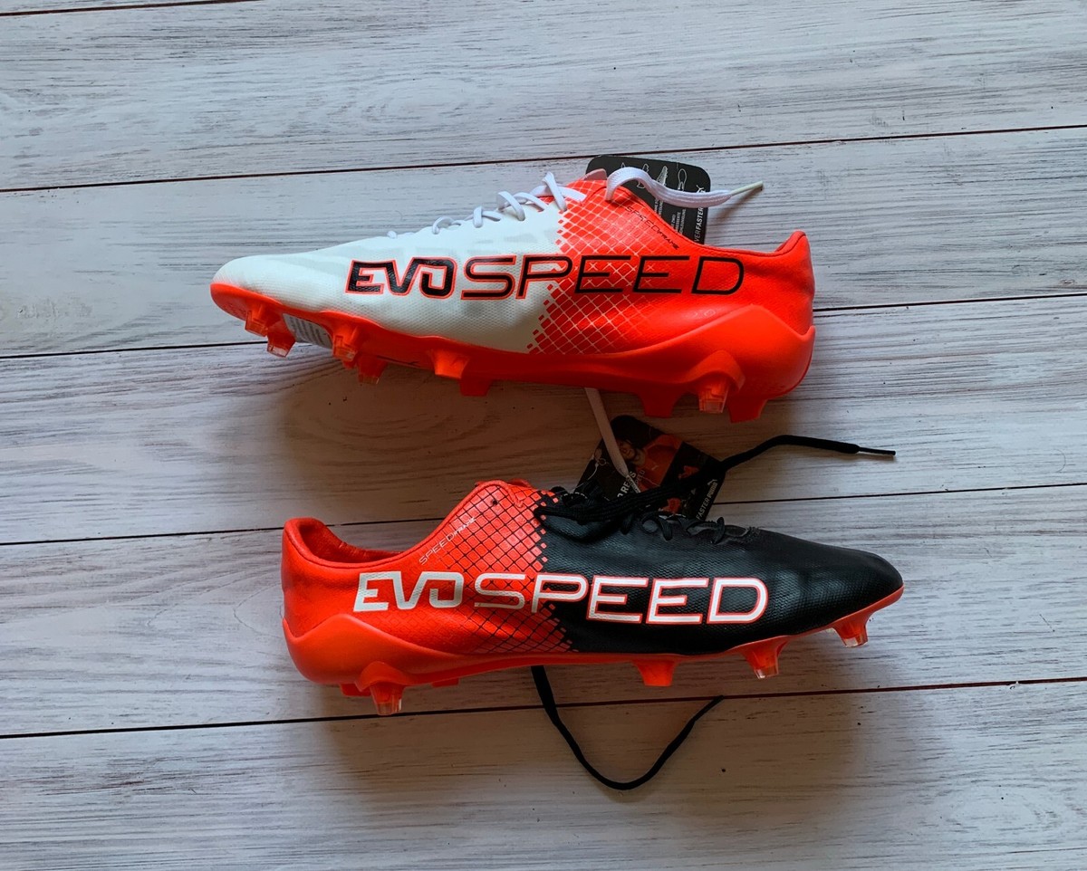 シューズ EVO SPEED SL PUMA PUMA evoSPEED SL Leather FG - Mens Boots - Firm Ground