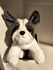 Weighted Plush Frenchie Stuffed Animal Study Buddy Weighs 2.2 lbs 10" Sensory