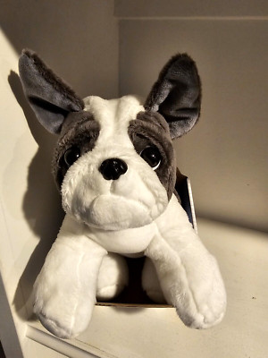 Weighted Plush Frenchie Stuffed Animal Study Buddy Weighs 2.2 lbs 10'' Sensory