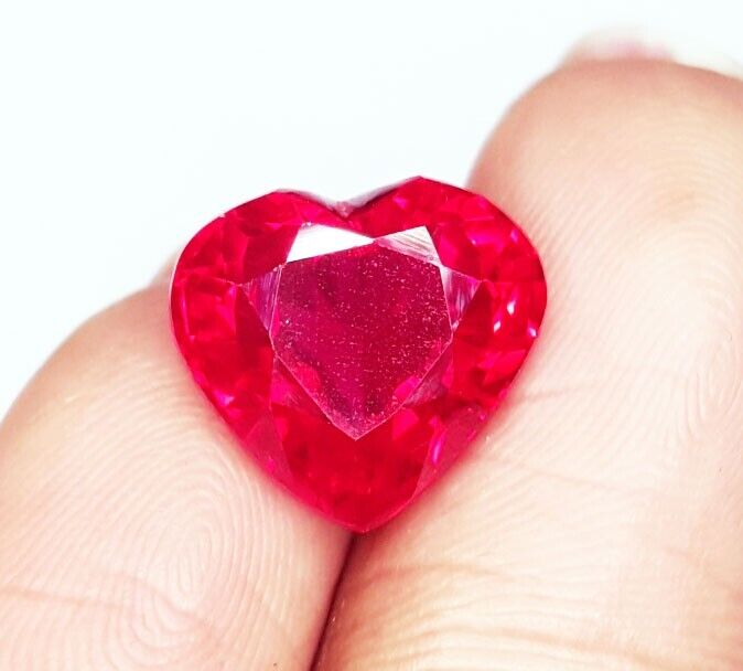 Loose Gemstone 6.37 Ct Natural Red Ruby Certified Madagascar Ruby Gems - Picture 4 of 8