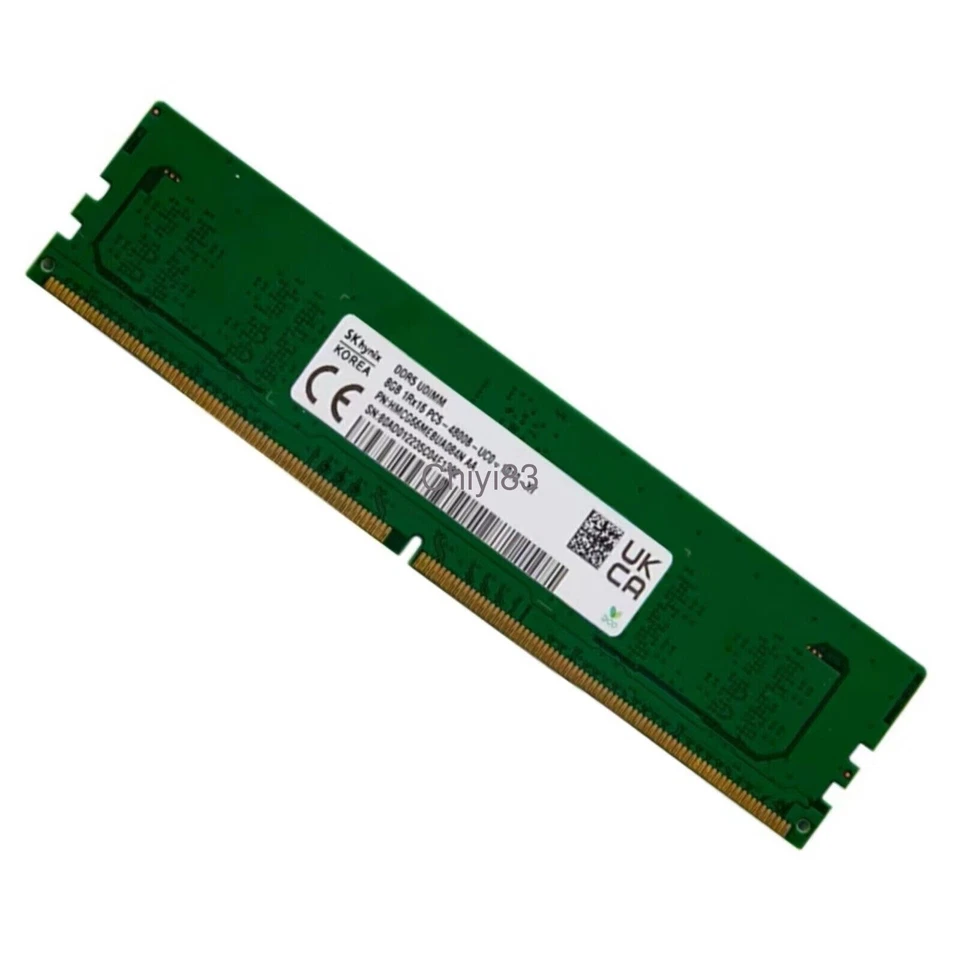 Hynix DDR5 16GB (2X8GB) 4800MHz PC5-38400 288-Pin 1RX16 UDIMM Desktop Memory Ram - Image 4 of 4