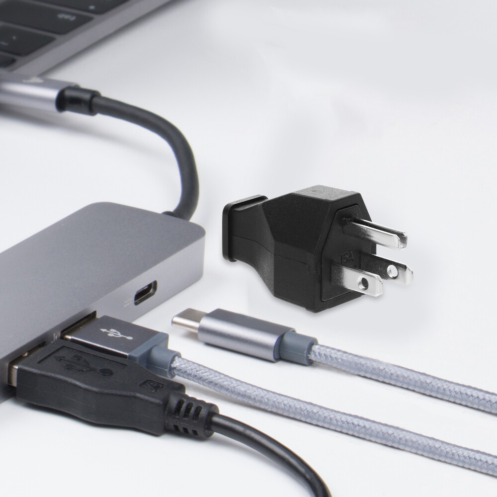 Plug EXTENSION CORD REPAIR Charger Spark Tool Wrench Adapter-image