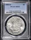 1884-O $1 Morgan Silver Dollar PCGS MS 63 | Uncirculated UNC