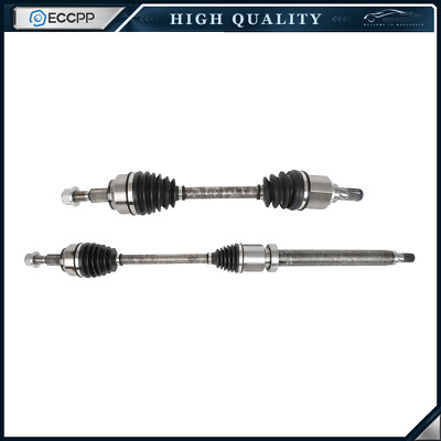 2pcs Front For Ford Focus 2012-2018 2.0L CV Axles Automatic Dual Clutch Trans