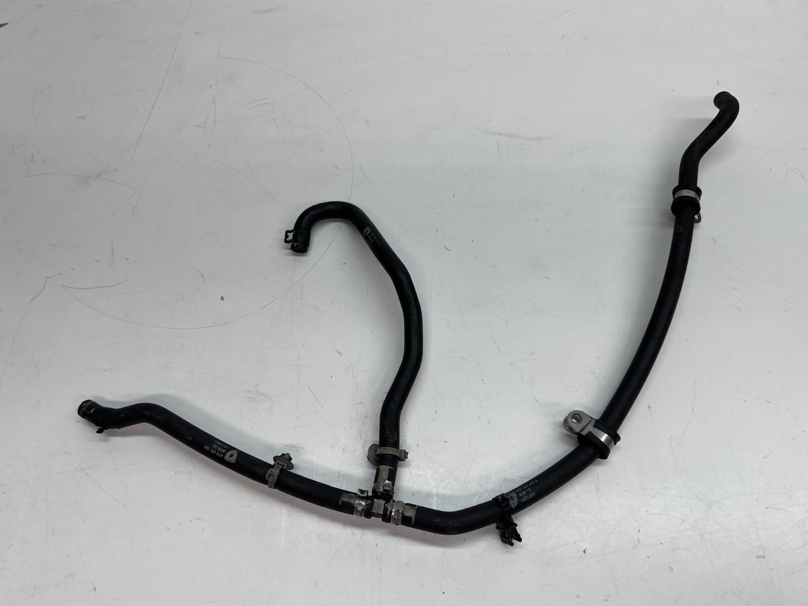 LAMBORGHINI AVENTADOR 3-WAY COOLANT HOSE WITH UNION OEM 470121453A 470121510A