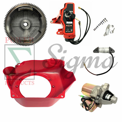 Electric Starter Flywheel Ignition Charging For Predator 212cc 6.5HP Engine 170F