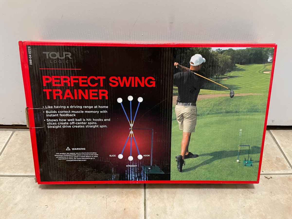 Tour Logic Perfect Swing Golf Trainer Home Driving Range Golfer