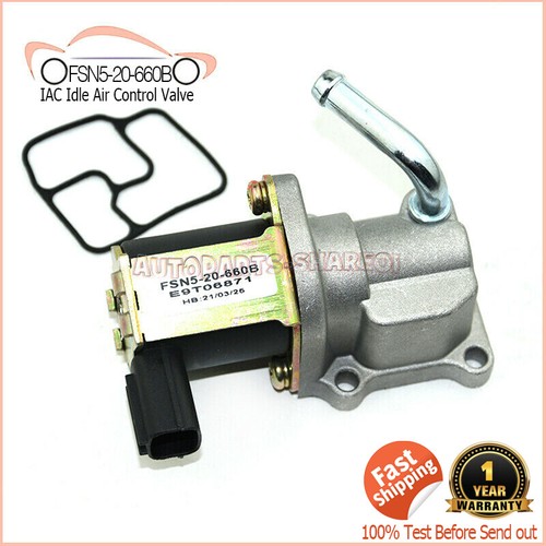 IAC Idle Air Control Valve Fits Mazda 1998-2002 Protege 99-2003 Protege5 02-2003 - Picture 8 of 9