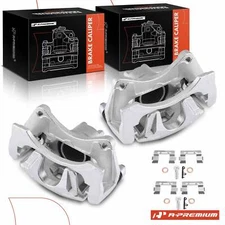 A-Premium 2x Front Disc Brake Caliper w/Bracket for Mitsubishi Lancer Outlander