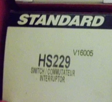 HVAC Blower Control Switch - Standard HS-229 (HS229)