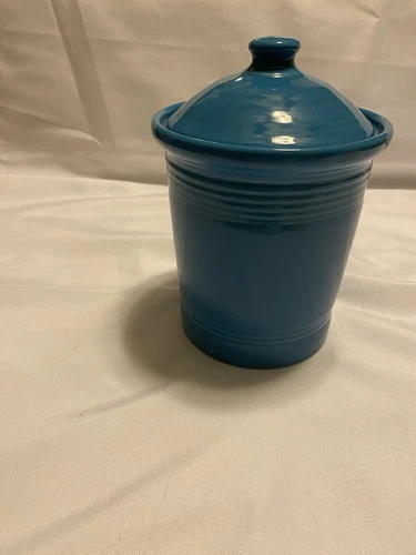 VINTAGE FIESTA USA LAPIS BLUE CANISTER