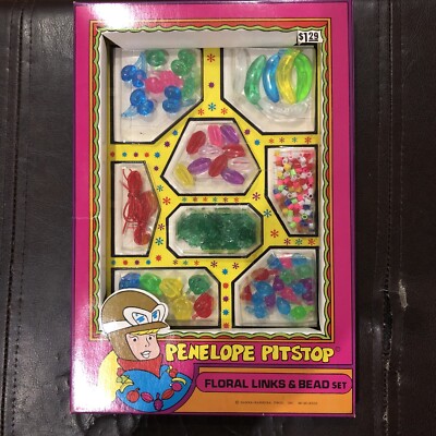 Penelope Pitstop Floral Links & BEAD Set Sealed