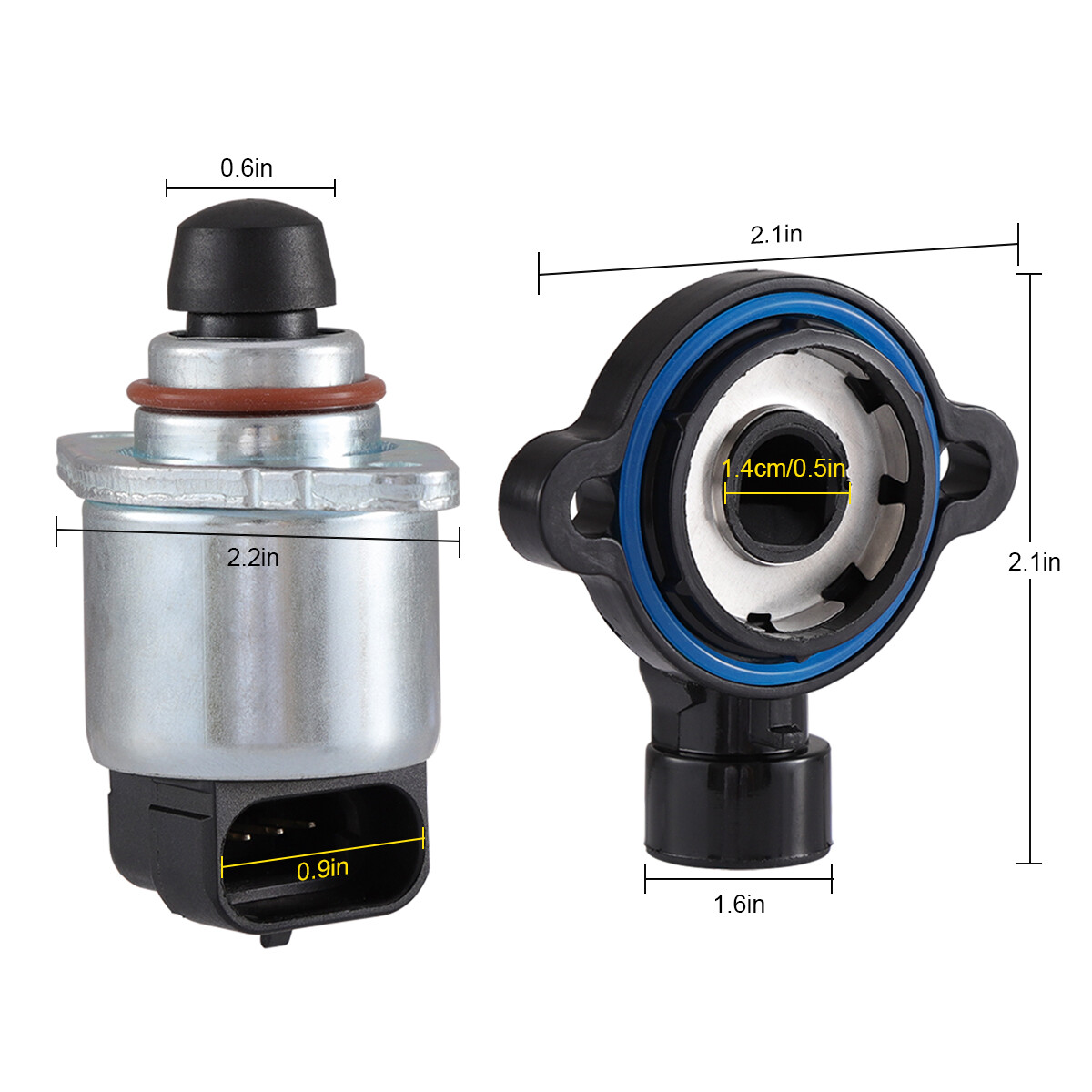 Throttle Position Sensor+Idle Air Control Valve Set For Chevy GMC Buick Cadillac