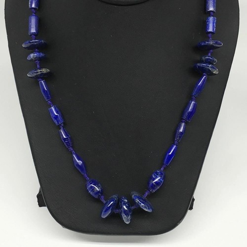 51.9g, 10mm-19mm Natural Lapis Lazuli Bead Mixed Shaped Strand, 29 Beads,LPB142 - Picture 2 of 8