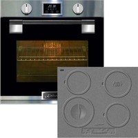 Kaiser Herd Set Eh 6337+KCT 6705 Ri Elektro Backofen 79L+Induktion Kochfeld 60Cm