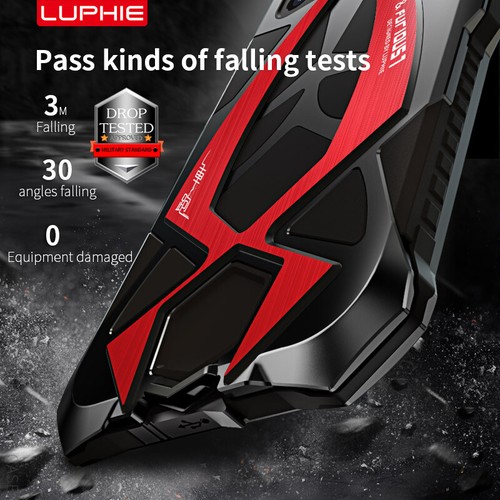 Car Design Metal Case Cover Glass Screen Protector fo iPhone 13 14 15 16 Pro Max - 第 7/16 張圖片