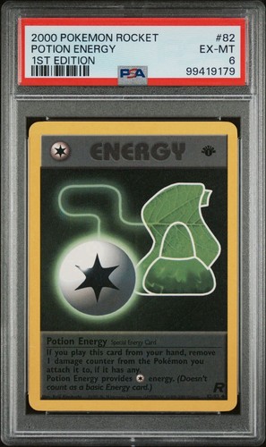 Potion Energy (1st Edition) graded PSA 6 for sale on eBay