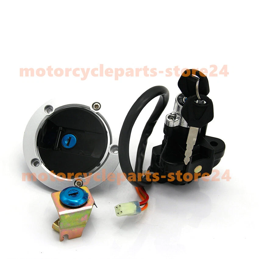 Ignition Key Switch Fuel Gas Cap Seat Lock Set for Suzuki SV650S SV1000S 2003-07 - Изображение 3 из 4