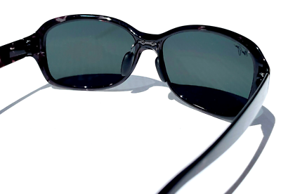NEW Maui Jim KOKI BEACH Black Grey Tortoise POLARIZED Grey Lens