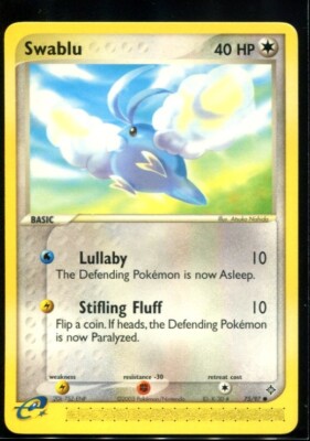 Swablu Common - ex Dragon 75/97 2003 NM Pokemon