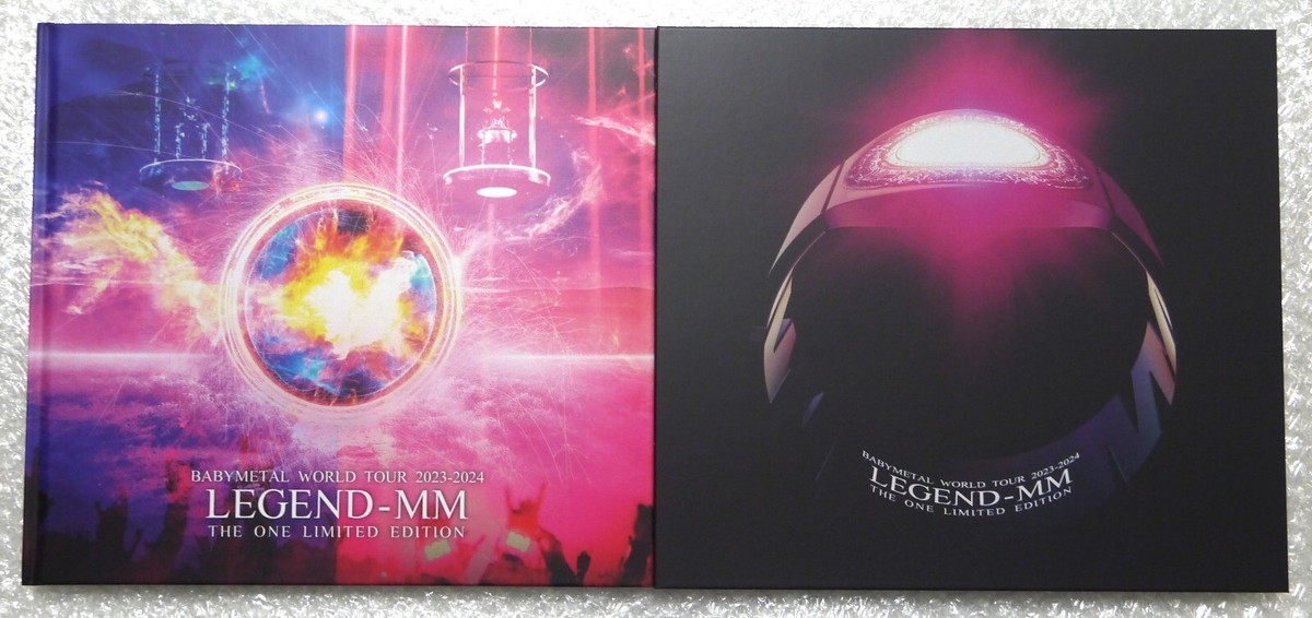 BABYMETAL LEGEND MM WORLD TOUR 2023 - 2024 THE ONE LIMITED edition 