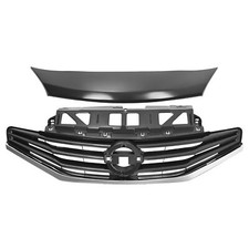 パーツ Nissan Note E11 2009-2011 chrome grill UPPER GRILLE