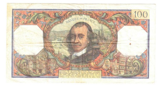Billet de 100 Francs Corneille 02-01-1976 TB ( 142*) - Picture 2 of 2