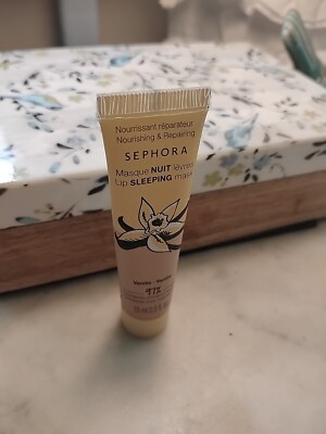 NEW & SEALED Sephora Vanilla Lip Sleeping Mask 97% Natural sealed