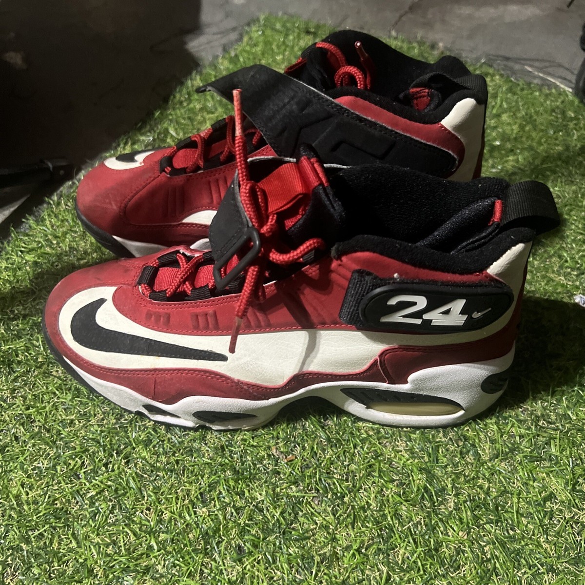 Nike Air Griffey Max Cincinnati Reds Size 2011 Rare Sneakers Shoes