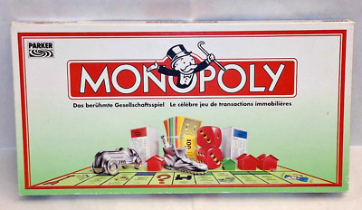 Monopoly Das berühmte Gesellschaftsspiel Parker von 1983 Vollständig - Gebraucht