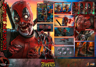 1/6 HOTTOYS HT CMS06 ZOMBIE DEADPOOL Action Figure In Stock | eBay
