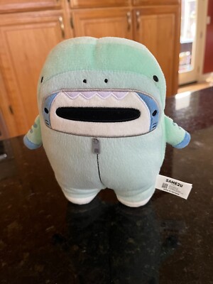 Samezu Plush Jinbe Tiger Shark in Whale Costume Stuffed Animal Clever Idiots 8''