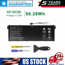 AP18C8K Battery For Acer Chromebook Spin CP713-2W 5 slim A515-54 A515-43 50.29Wh