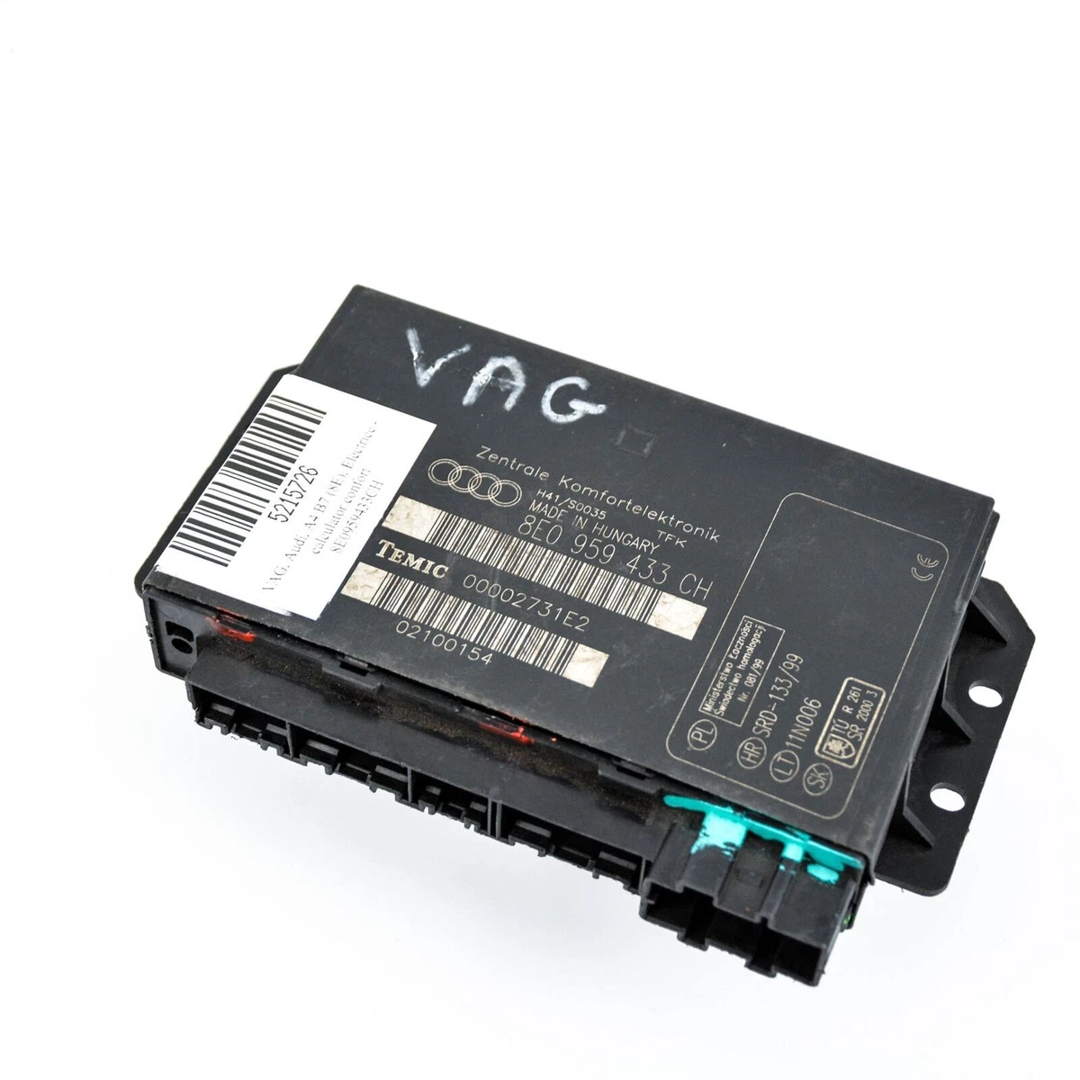 Comfort control module audi on sale a4