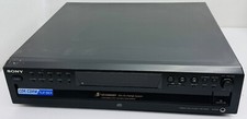 SONY CDP-CE375 5 Disc CD Changer Carousel Player Black NO REMOTE UNTESTED READ