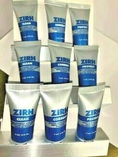 5 Sets ZIRH PROTECT Man's FACE MOISTURIZER Minis + Serum & Wash - 第 1/2 張圖片