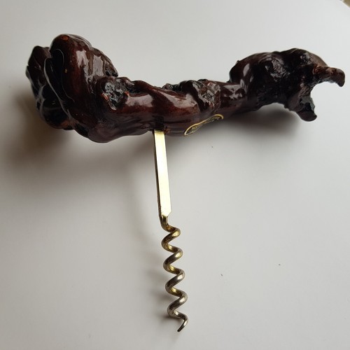 Cork Screw Grapevine Wine Bottle opener vine wood Pierre Riviere French vintage - Picture 9 of 14