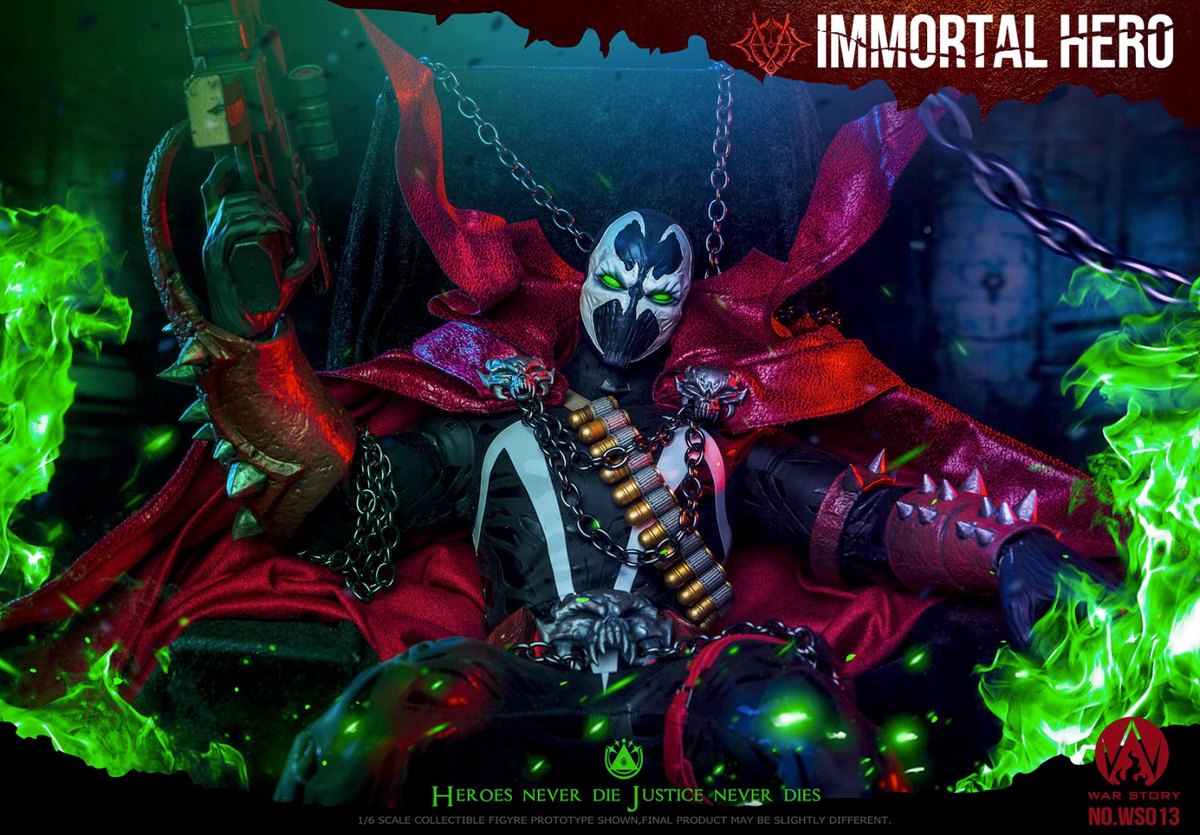 IN STOCK New WAR STORY WS013 1/6 Spawn Al Simmons Immortal IN STOCK New WAR STORY WS013 1/6 Spawn Al Simmons Immortal