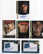 2012 Panini Signature Series 6 Card Lot - 3 Auto's & 3 Base - See Scans