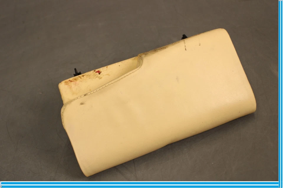 06-12 Bentley Continental Insert Cushion Beige Leather Insert Bolster Oem - Image 2 of 4