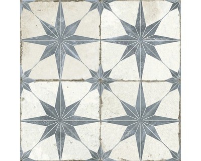 Wand- und Bodenfliese FS Star blue 45x45cm